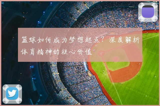 篮球如何成为梦想起点？深度解析体育精神的核心价值